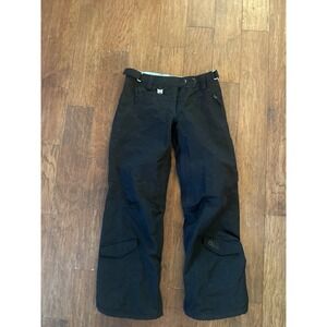 Nike 6.0 Womens Black Insulated Ski Snowboard Pants Winter Cargo Small